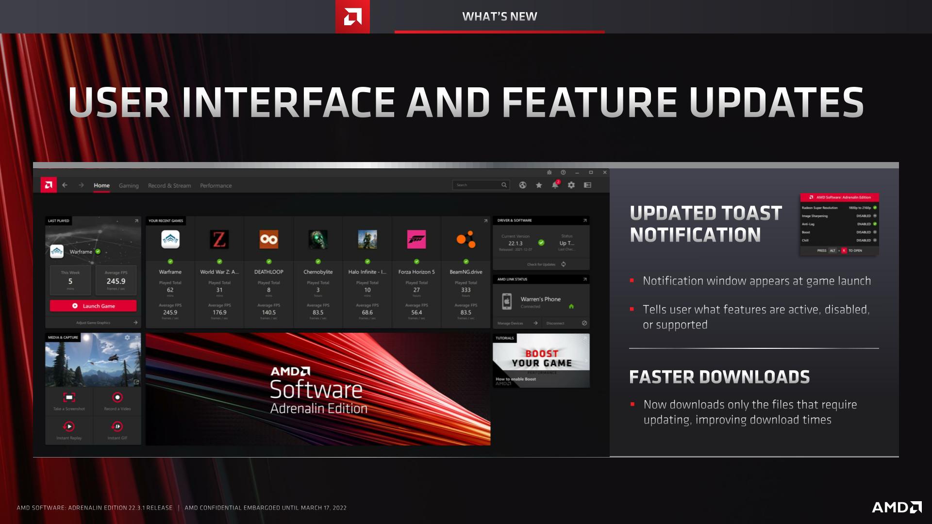 Amd radeon deals new update